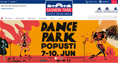 Desktop Screenshot of fashionparkoutlet.rs